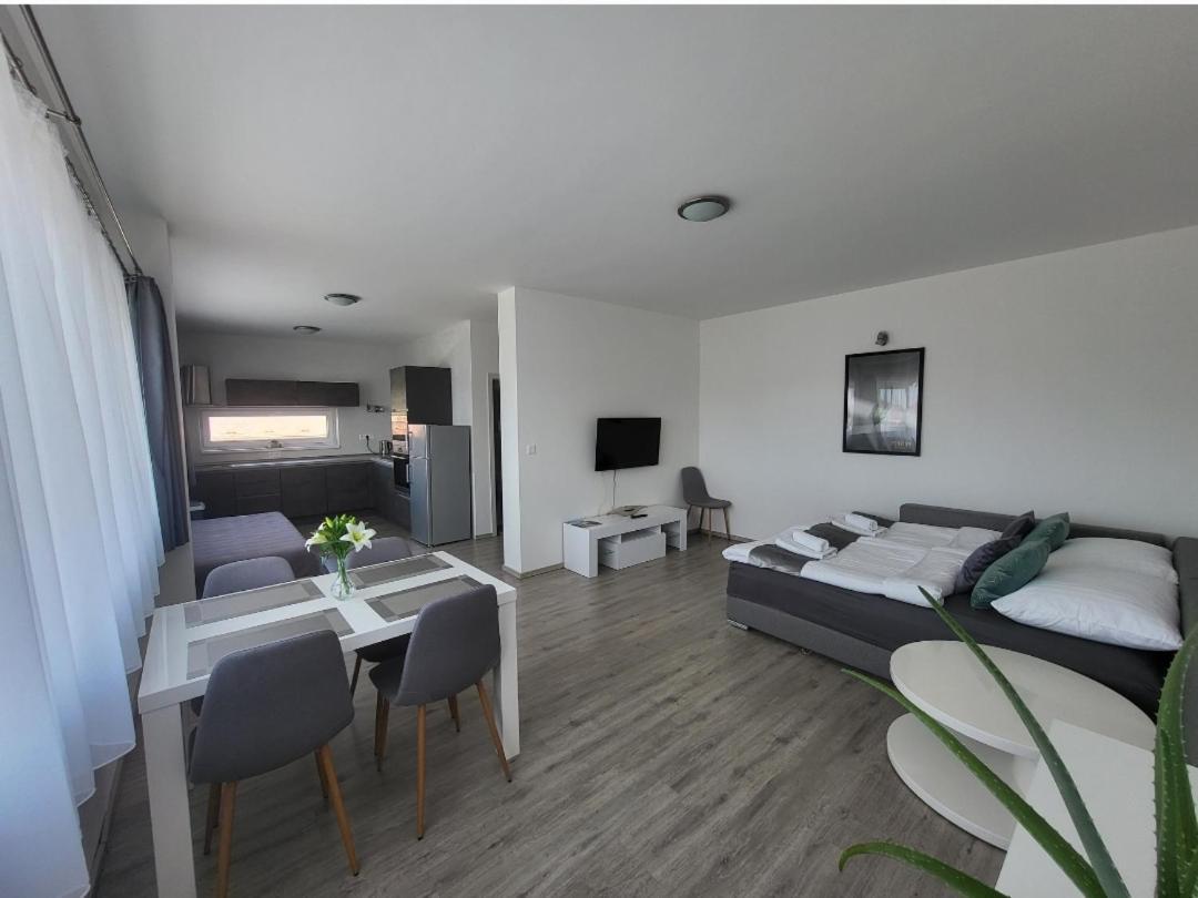 Apartman Gabriela Roudne Buitenkant foto